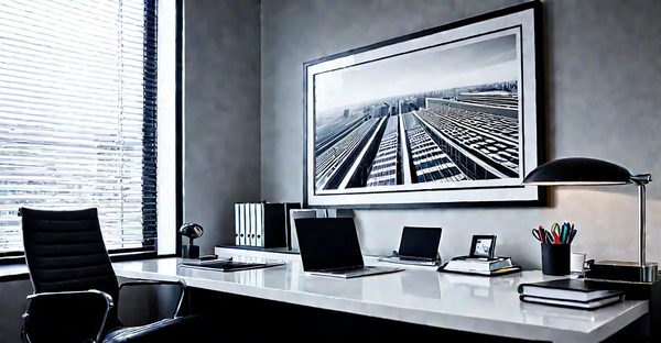 Transformez votre bureau avec des photos d'art élégantes